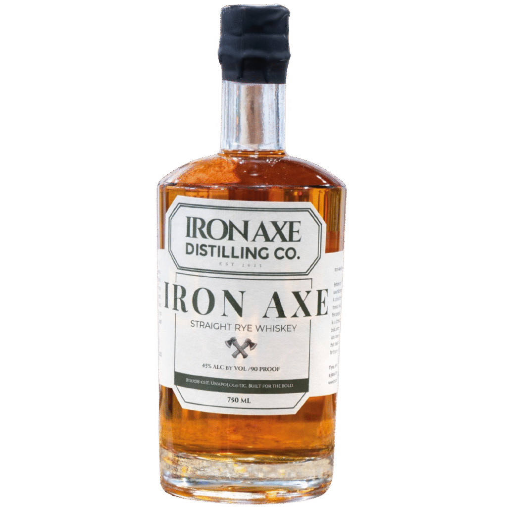 Iron Axe · Straight Rye Whiskey